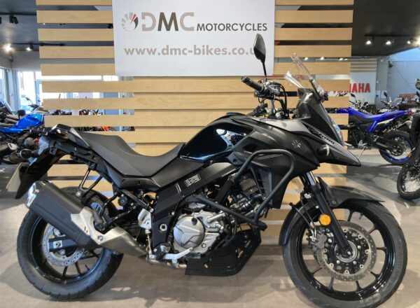 Suzuki DL650 V-strom Black 2019, Crashbars, Sumpguard, Heated Grips 9921 Miles